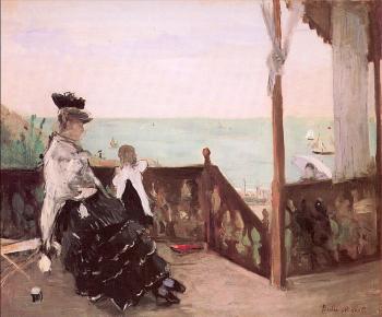 貝爾特 摩裡索特 In a Villa at the Seaside 貝爾特 摩裡索特 In a Villa at the Seaside
